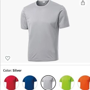 Mens Athletic moisture wicking t-shirt